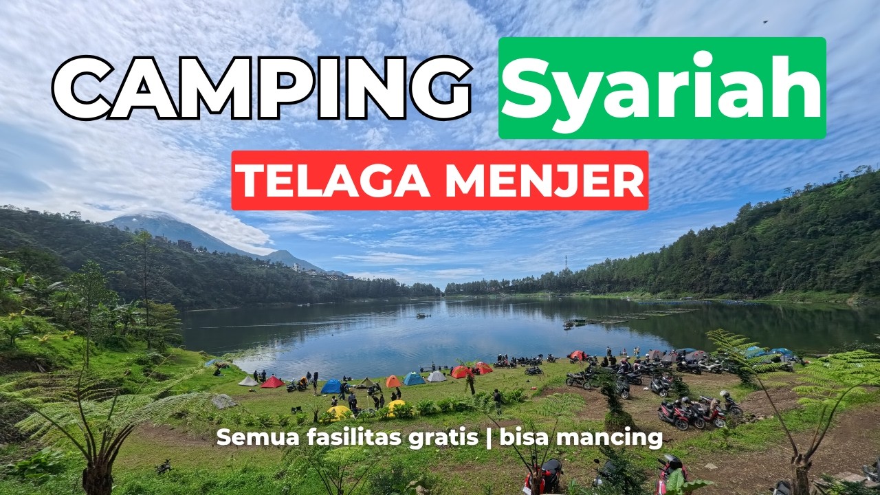 Review Telaga Menjer Tempat Moto Camping Mirip Ranukumbolo