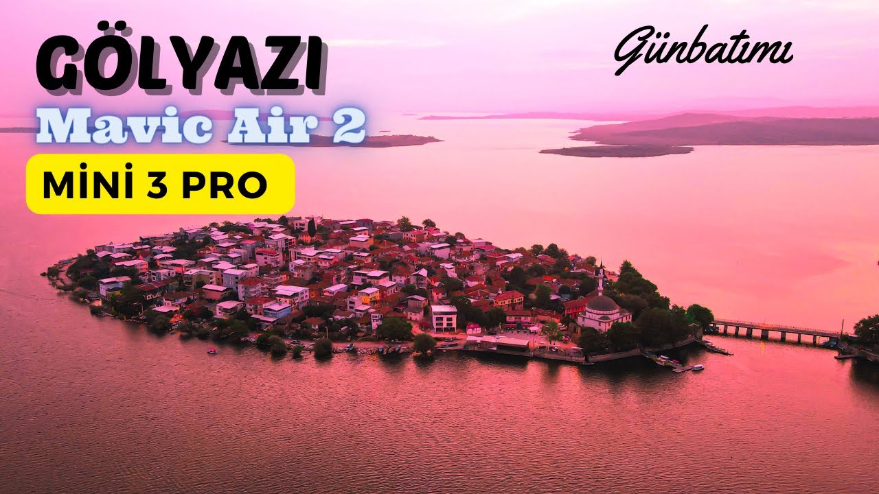G&ouml;lyazı ZAMBAK TEPE Mavic Air 2 ve Mini 3 PRO &Ccedil;ekimleri