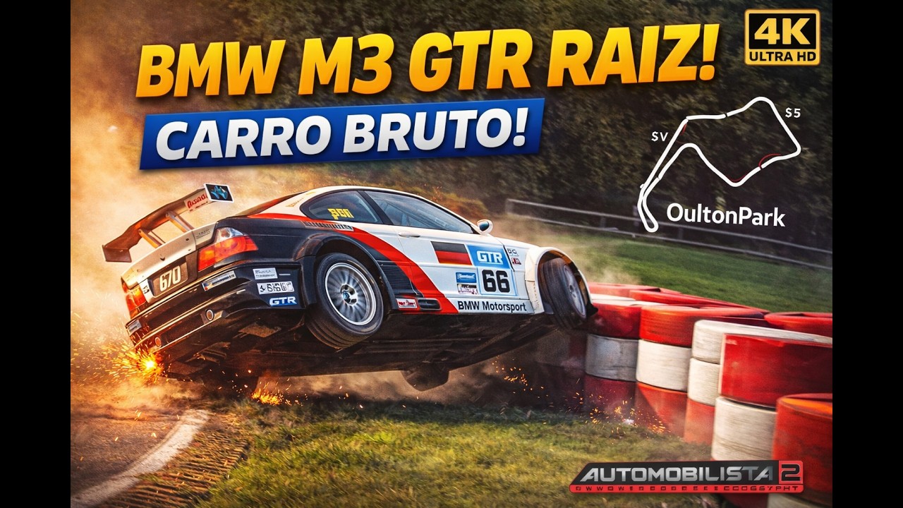Do Último ao Top 3… e um Final Desastroso | BMW M3 GTR | Automobilista 2