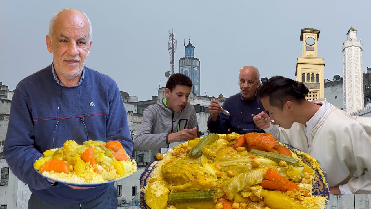 Larache Couscous 2022 | Couscous From Larache City Northern Morocco | كسكس من العرائش المغرب