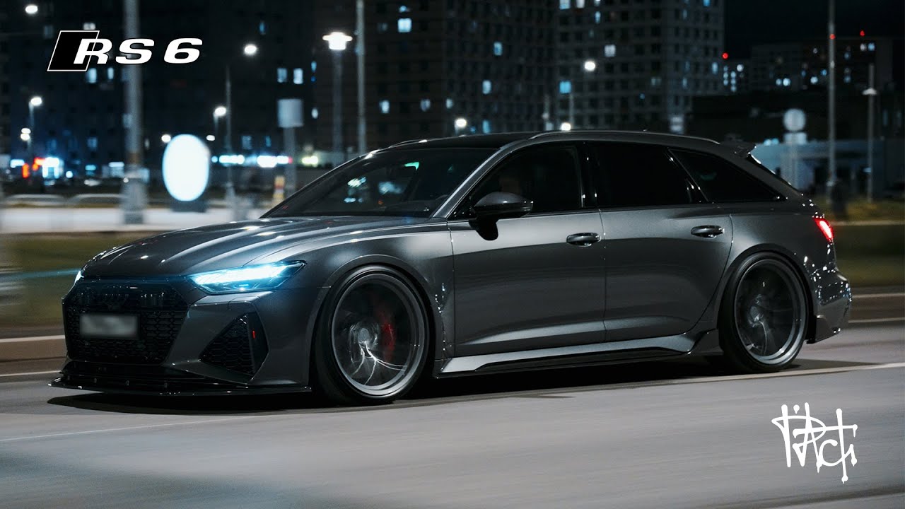 AUDI RS6 Moscow Pitch 2026 4k