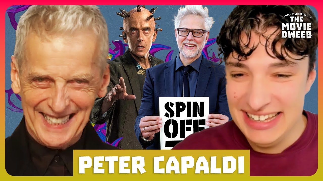 Peter Capaldi Gets Shifty Answering Question About The Thinker Spin-Off 🤨 | The Movie Dweeb