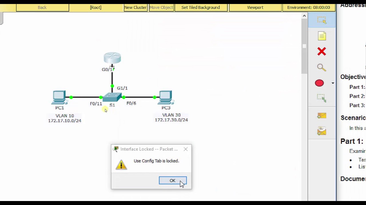 PKT 5.2.2.4 - Troubleshooting Inter VLAN Routing