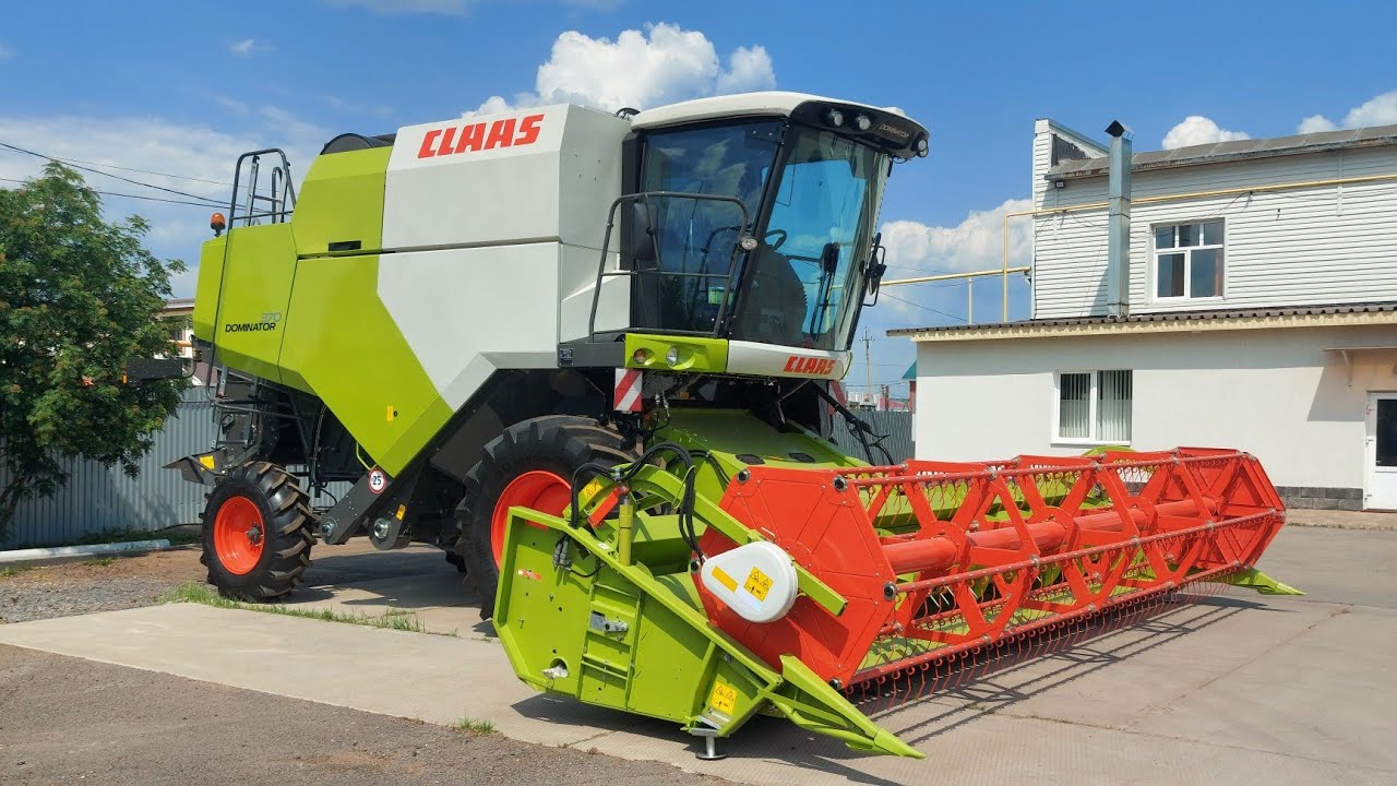 Возвращение зерноуборочного комбайна CLAAS Dominator 370. У Ростсельмаш появился конкурент???