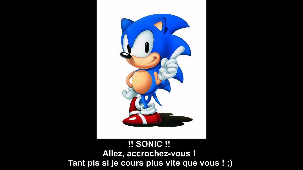 Sonic Le H&eacute;risson - G&eacute;n&eacute;rique (Avec les Paroles) Complet V-HD