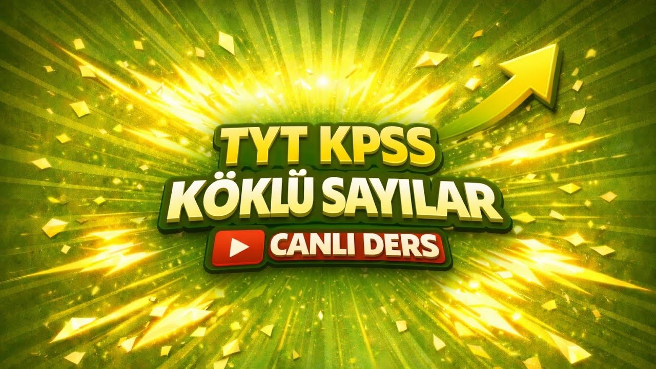 TYT KPSS %100 Net Getirecek Köklü Sayılar Stratejiieri