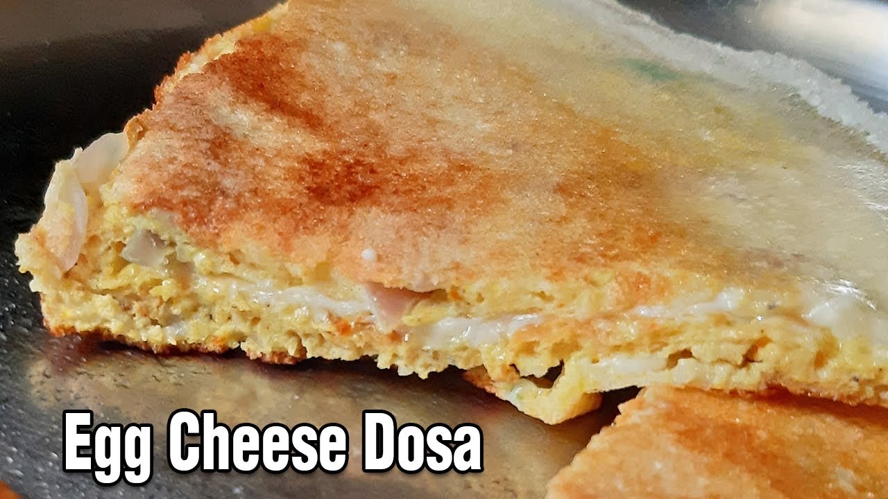 Egg Cheese Dosa Recipe | Muttai Dosai | How to make Egg Cheese dosa | Variety Dosa | Cookrazy