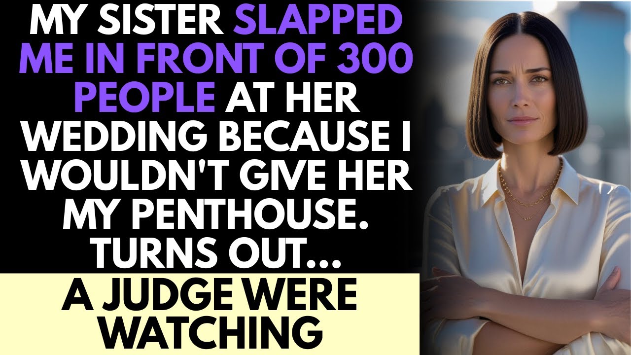 My Sister Slapped Me In Front Of 300 People At Her Wedding Because I Would...
