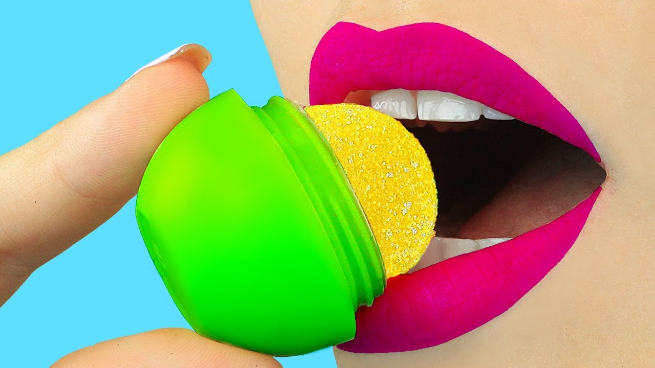 10 IDEAS DE MAQUILLAJE COMESTIBLE / 10 BROMAS GRACIOSAS
