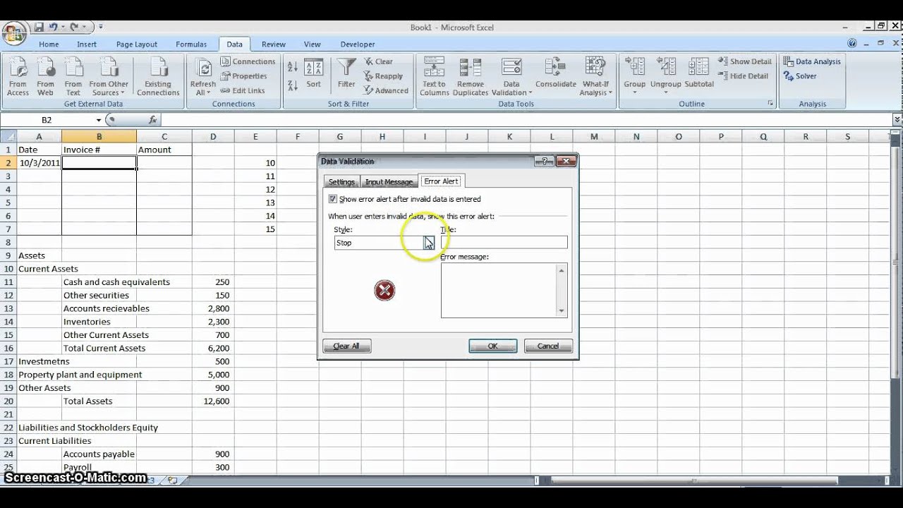 How to use built-in audit tools in Excel