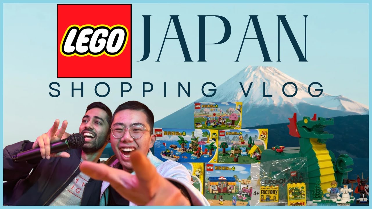 Shopping for Rare LEGO in Tokyo, Japan and Seoul, Korea!