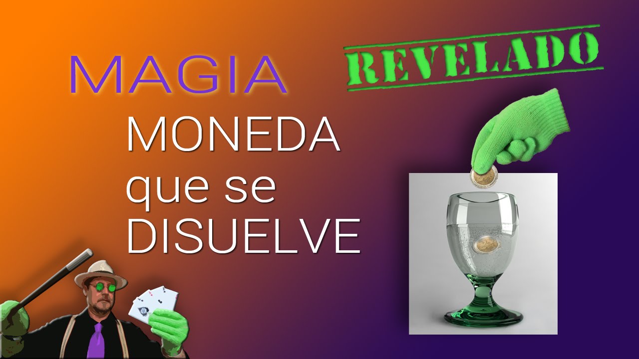 SUPER TUTORIAL de Magia: moneda que se disuelve REVELADO - Magic Tutorial: The coin that dissolves