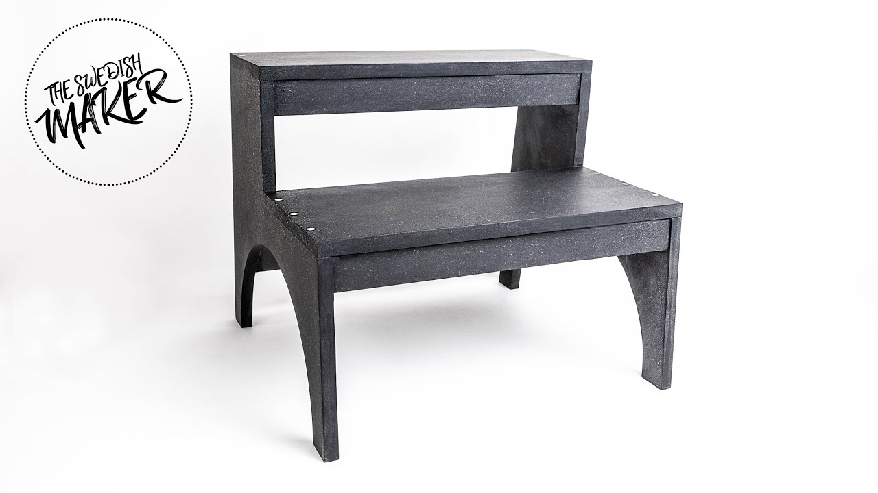 Will This Hold My Weight? - Making a Black Valchromat Step Stool