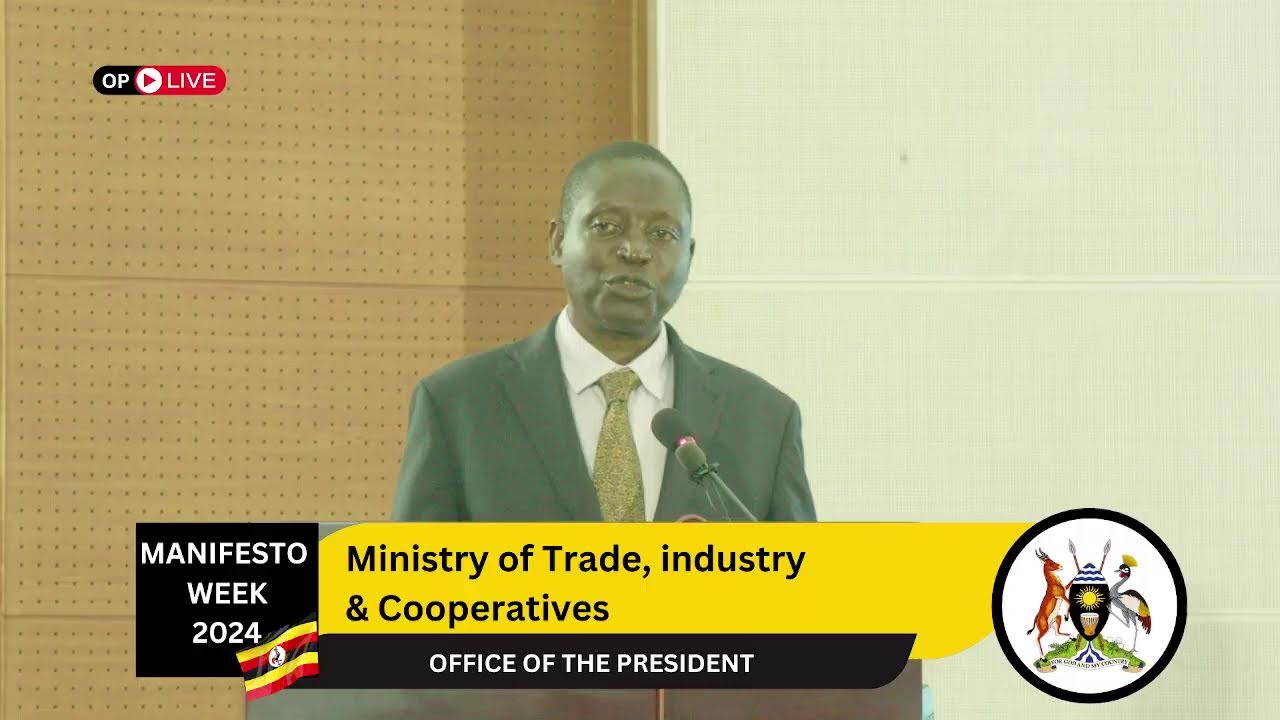 NRM Manifesto 2024: Ministry of Trade, Industry & Cooperatives - Live