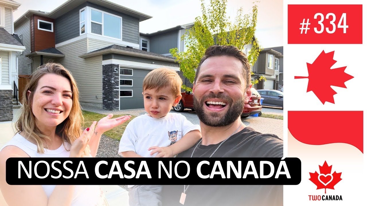 Conhe&ccedil;a nossa NOVA CASA no Canad&aacute; - Tour Completo + Custos - #334