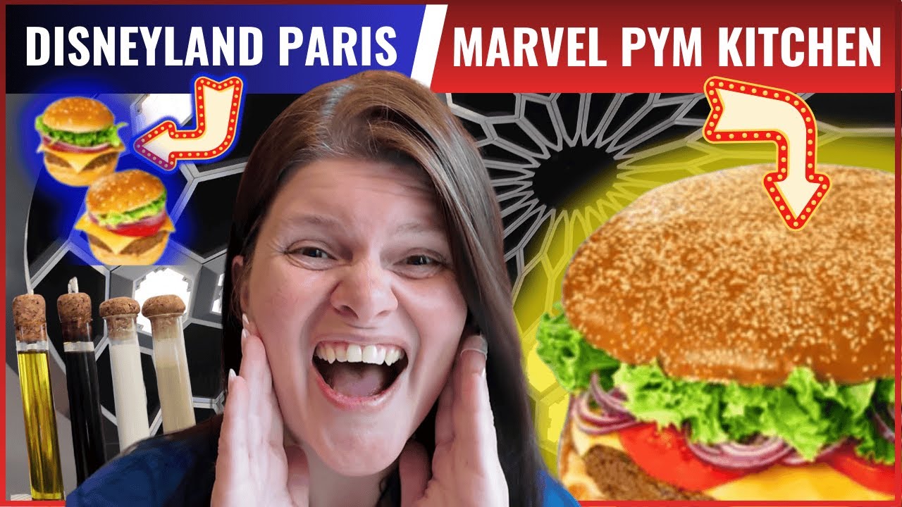 Самый безумный буфет MARVEL на Земле! | PYM Kitchen | Видеоблог о Диснейленде в Париже