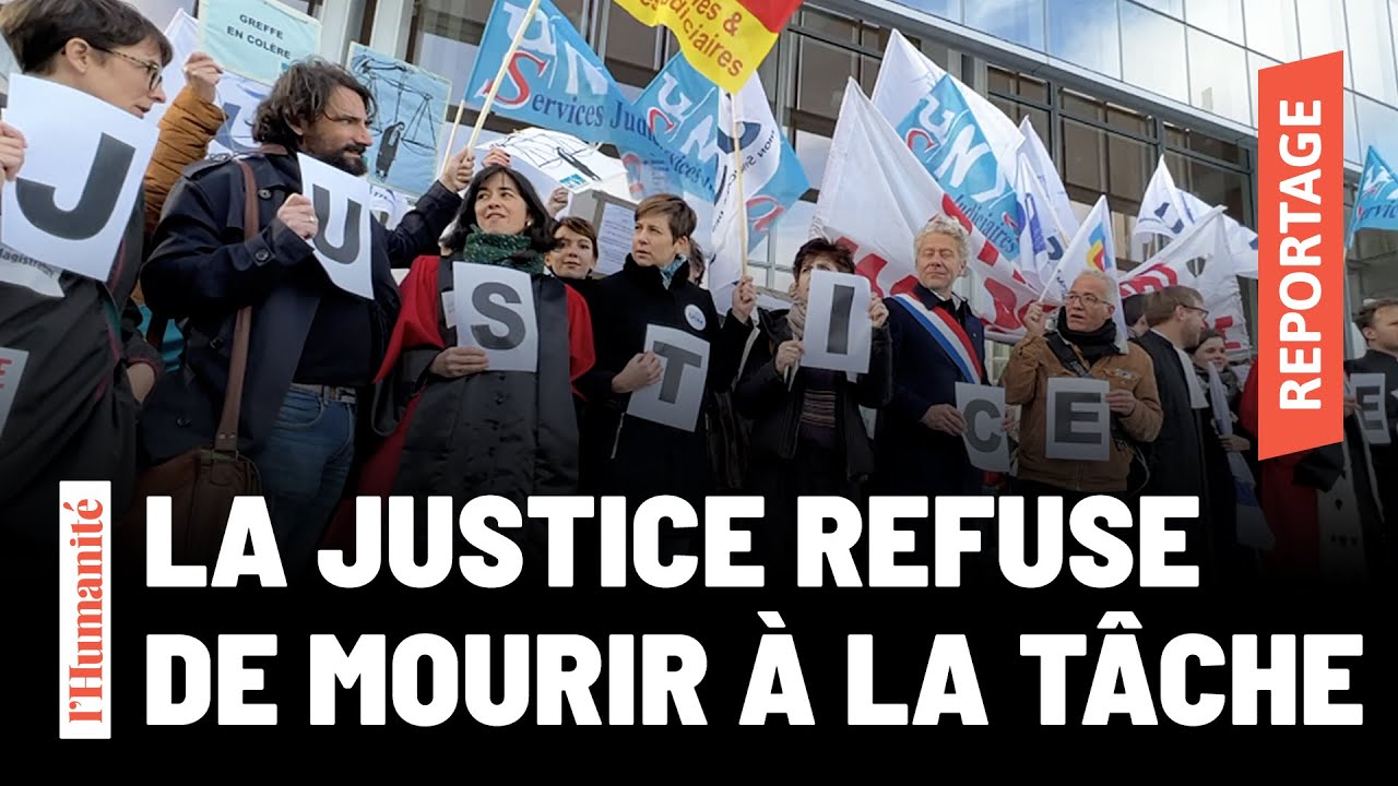 Grève dans la justice : magistrats et greffiers dénoncent des conditions de travail intenables