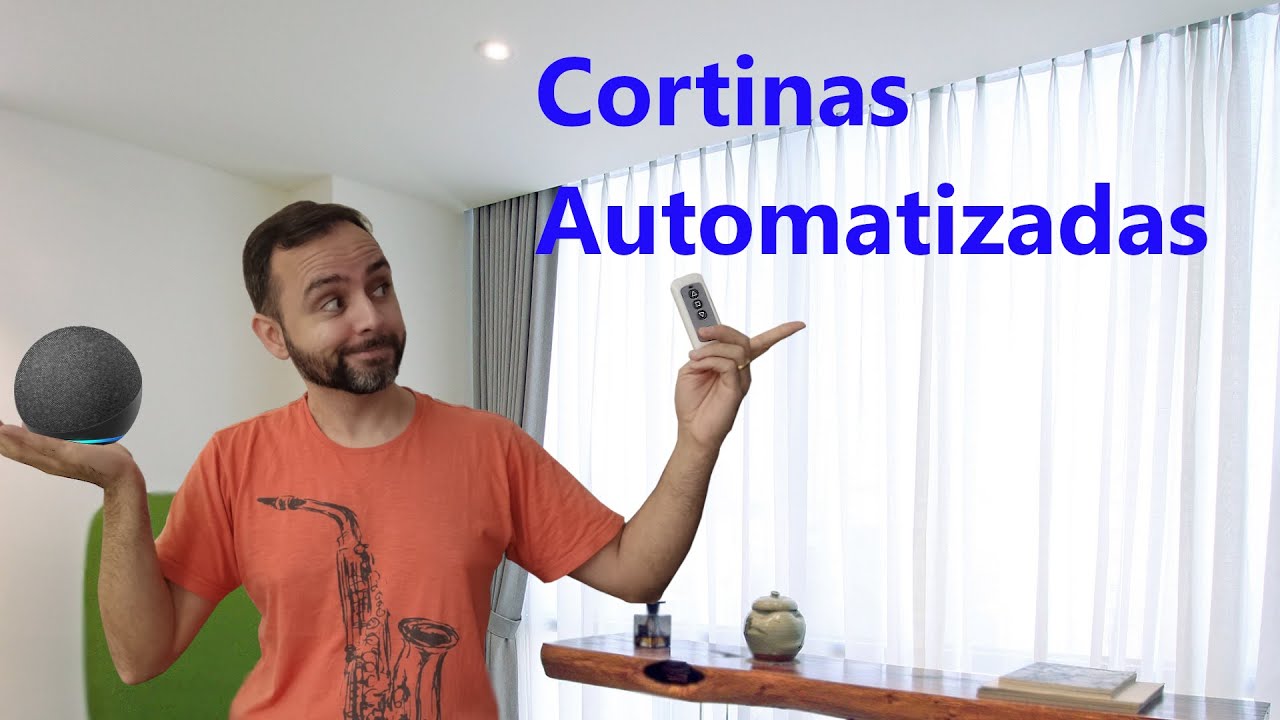 CORTINAS AUTOMATIZADAS! Todos os tipos de Automação de Cortinas