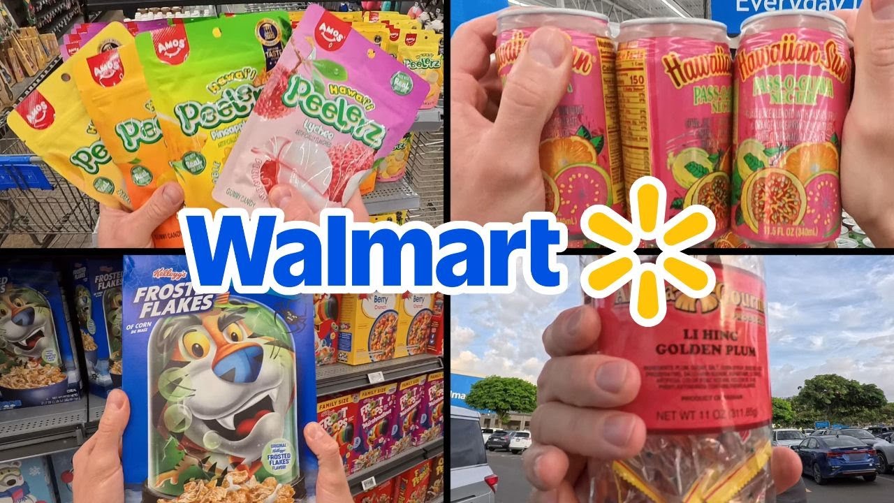 [POV] Walmart Hawaiin Grocery Adventure! Exploring Tropical Finds & Island Treasures!