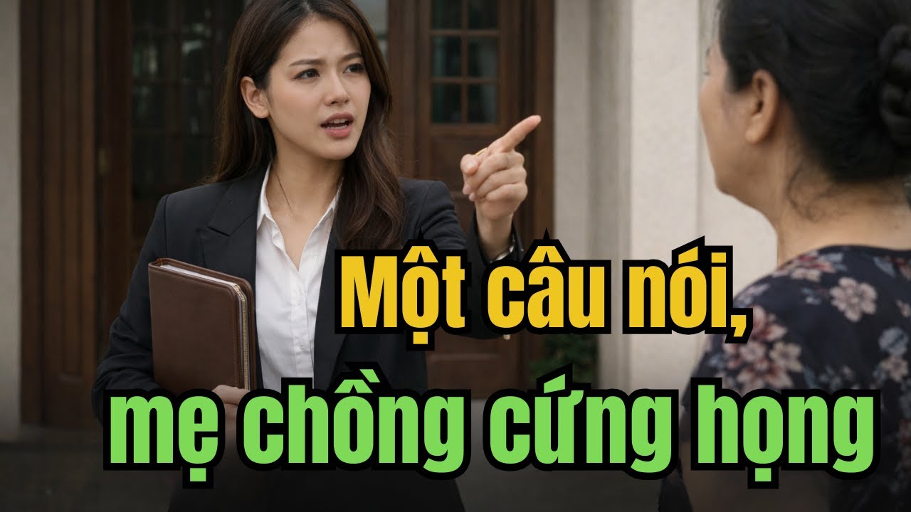 Mẹ Chồng Đuổi Tôi Khỏi Nhà Sau Ly Hôn – Chỉ Một Câu Nói Khiến Bà Cứng Họng