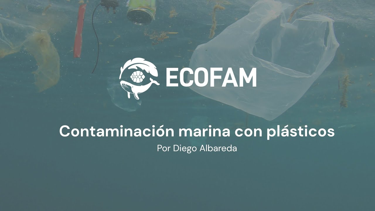 Charla ECOFAM Contaminación marina con plásticos -  Por Diego Albareda
