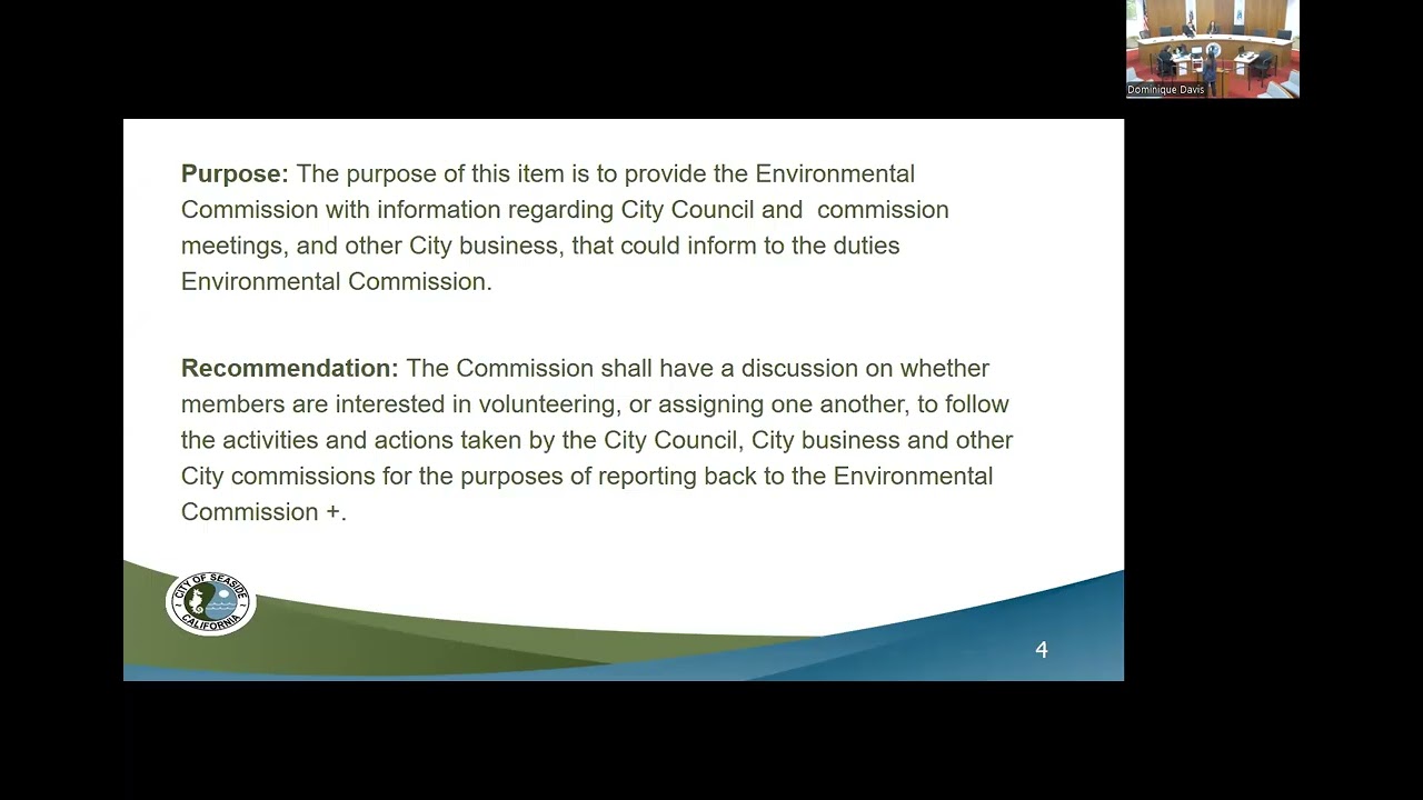 Environmental Commission Meeting | December 22, 2025