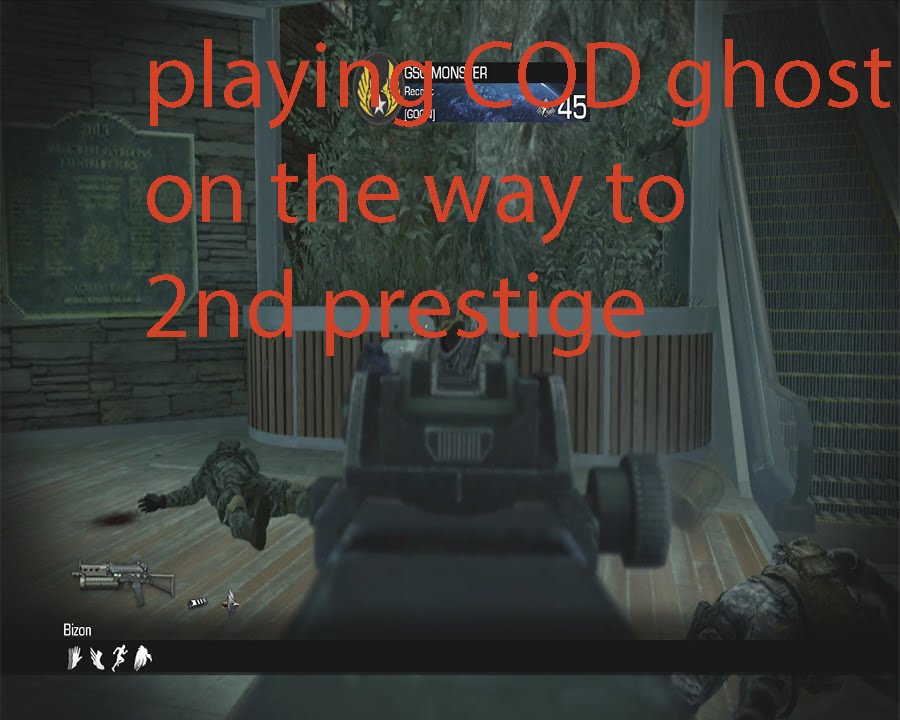 PLAYING COD GHOST ON THE WAY TO PRESTIGE 2
