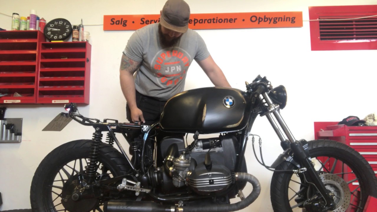 Bmw R100S First startup after siebenrock cylinderkit Mount