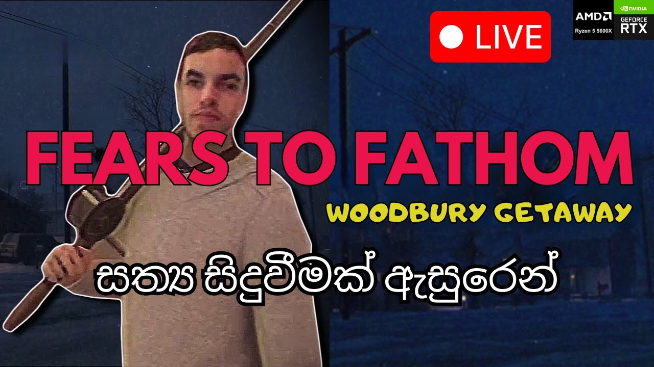 THIS PLACE IS NOT SAFE 😰 | Fears to Fathom Ep.5 Woodbury Getaway | LIVE