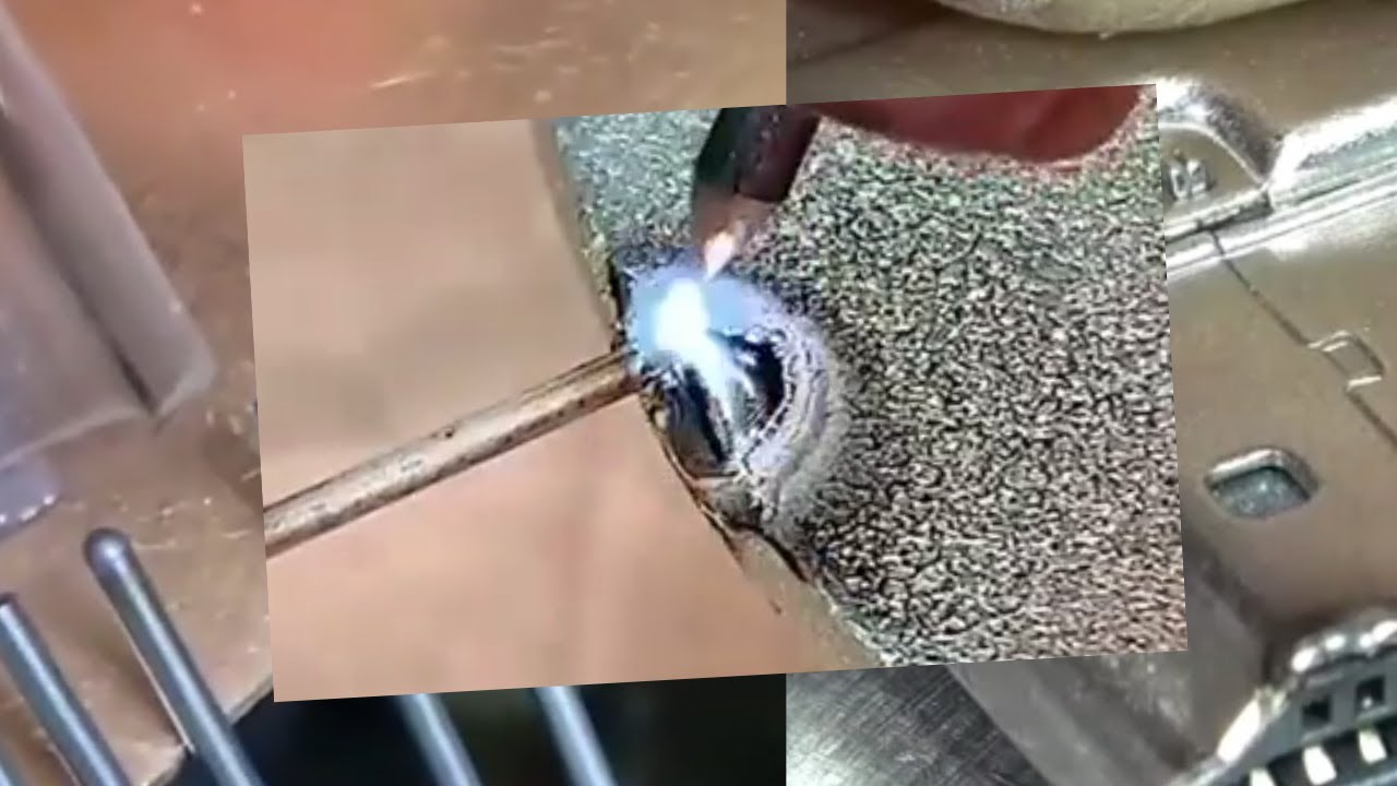 USB,Aluminum plate soldering using cold welding machine-Amazing Machines..