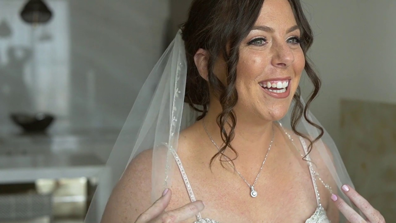 Wedding Video - Groom Cries at Romantic First look | Lake Pavilion West Palm Beach Wedding
