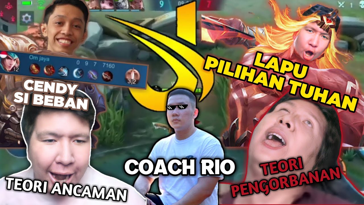 KUMPULAN KEKOCAKAN WINDAH MAIN ML | Momen Kocak Windah Basudara Mobile legends Goes To Mythic