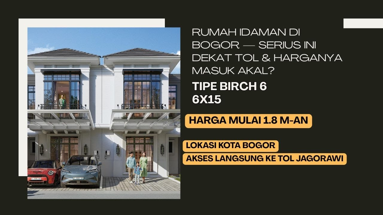 NEMU RUMAH KAYA GINI DI BOGOR ?! LOKASI SUPER STRATEGIS | The Mutiara Bogor | Review Rumah Baru