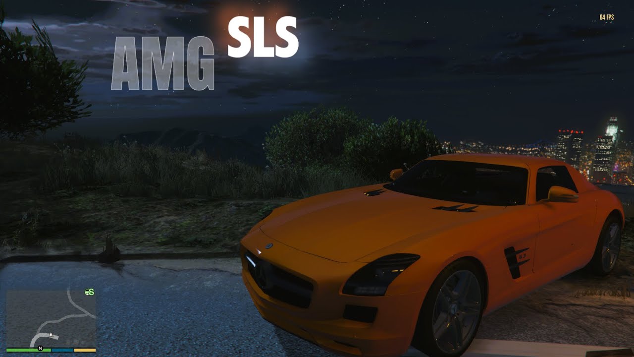 Grand Theft Auto V AMG SLS