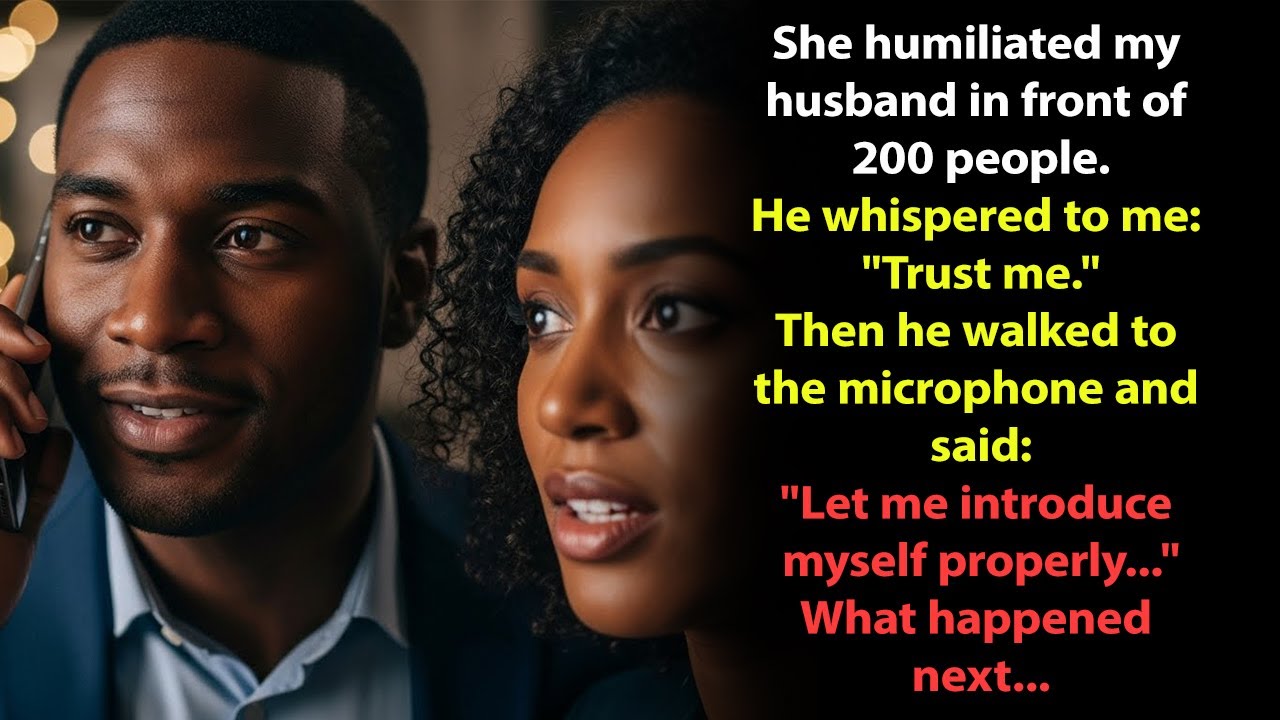 She called my husband trailer trash in front of everyone—his next words made her go pale