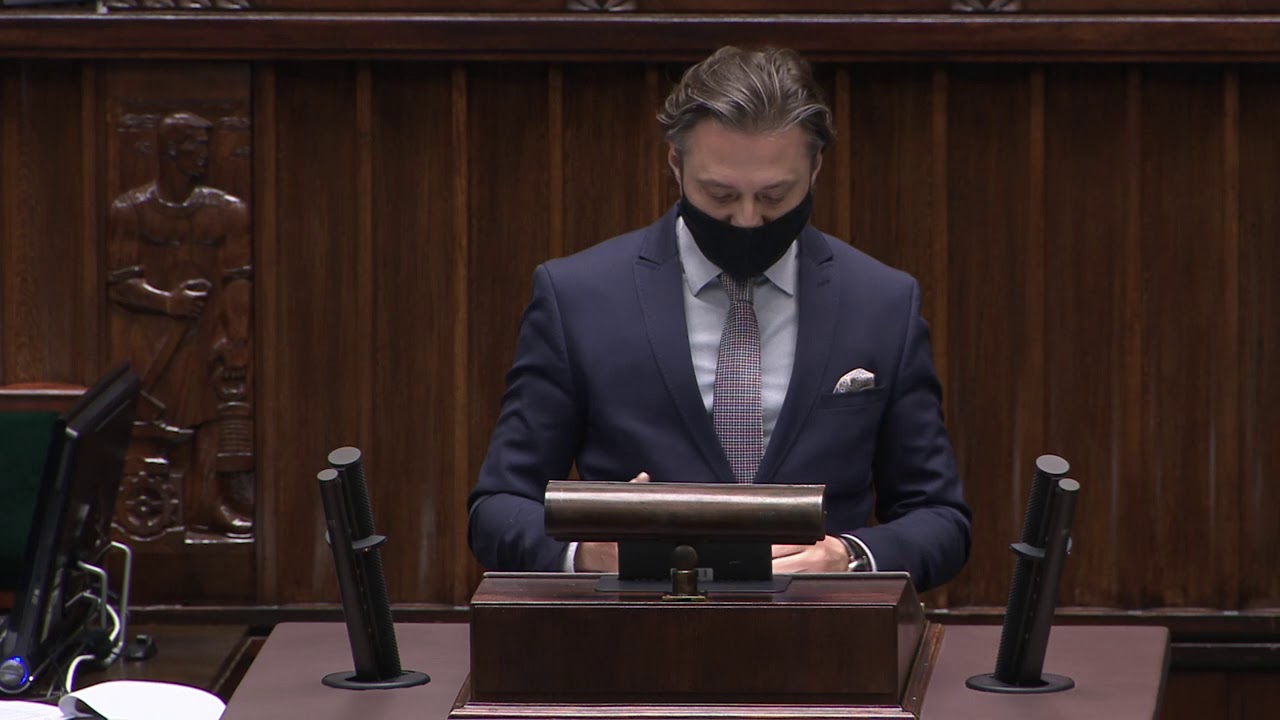 Bartosz Grodecki - wystąpienie z 15 grudnia 2020 r.
