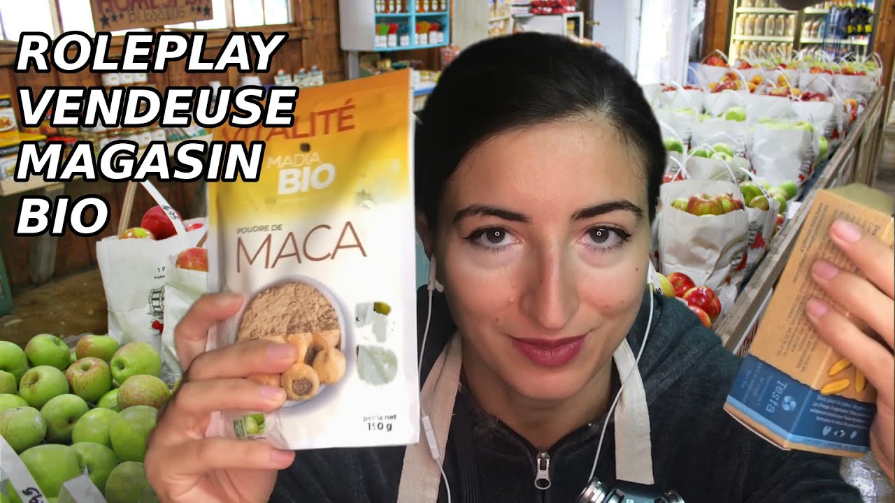 РОЛЕВАЯ ИГРА ASMR 🎧 ПРОДАВЕЦ ОРГАНИЧЕСКОГО МАГАЗИНА 🍎