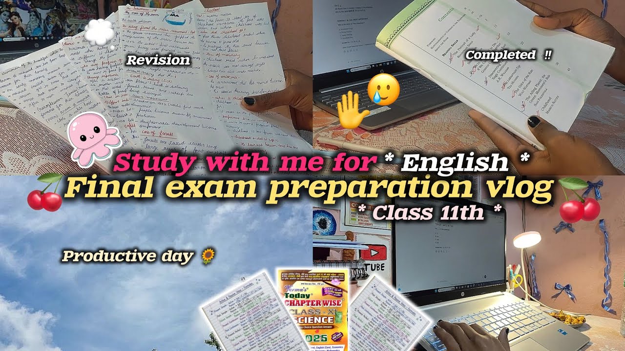 🌟English exam preparation 💗🌻 class 11th || first exam of class 11th ✨
