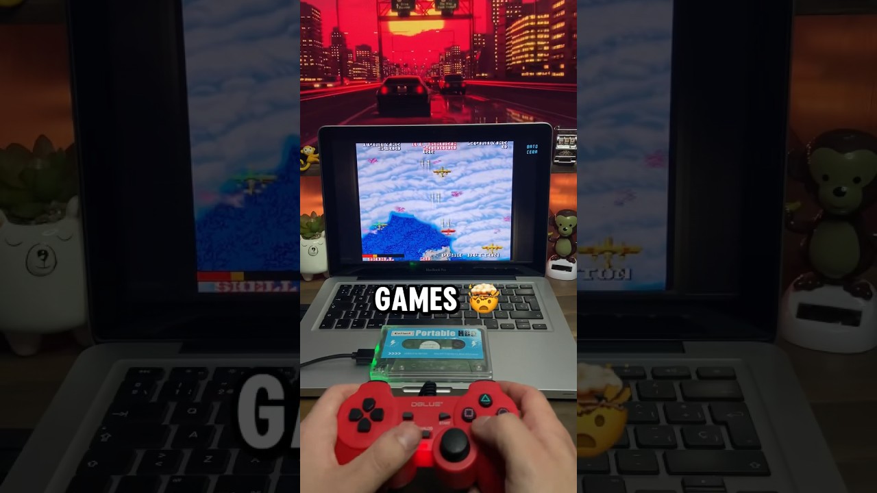 This retro hard drive! It has 70 emulators & more than 100.000 games! 😮&zwj;💨 #gameconsole #games