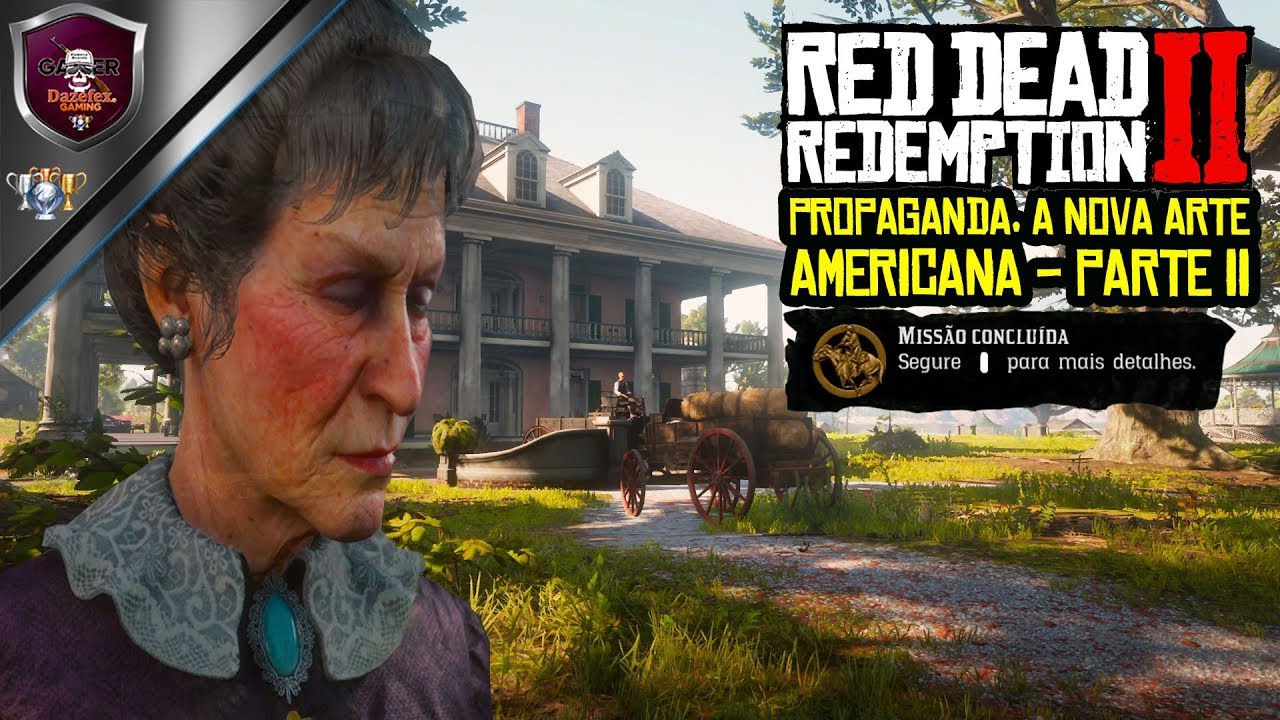Red Dead Redemption 2 | Propaganda, A Nova Arte Americana Parte II - Ouro