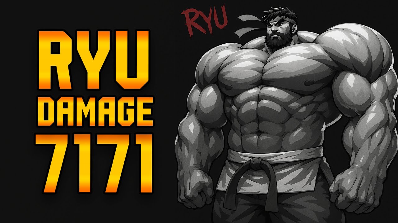 Ryu's New Highest Damage Combo! (Season 3)