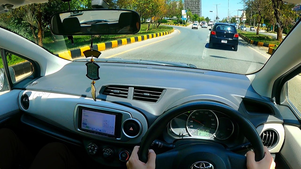 Toyota Vitz 1.0 F 2014 POV Drive Impression in Islamabad