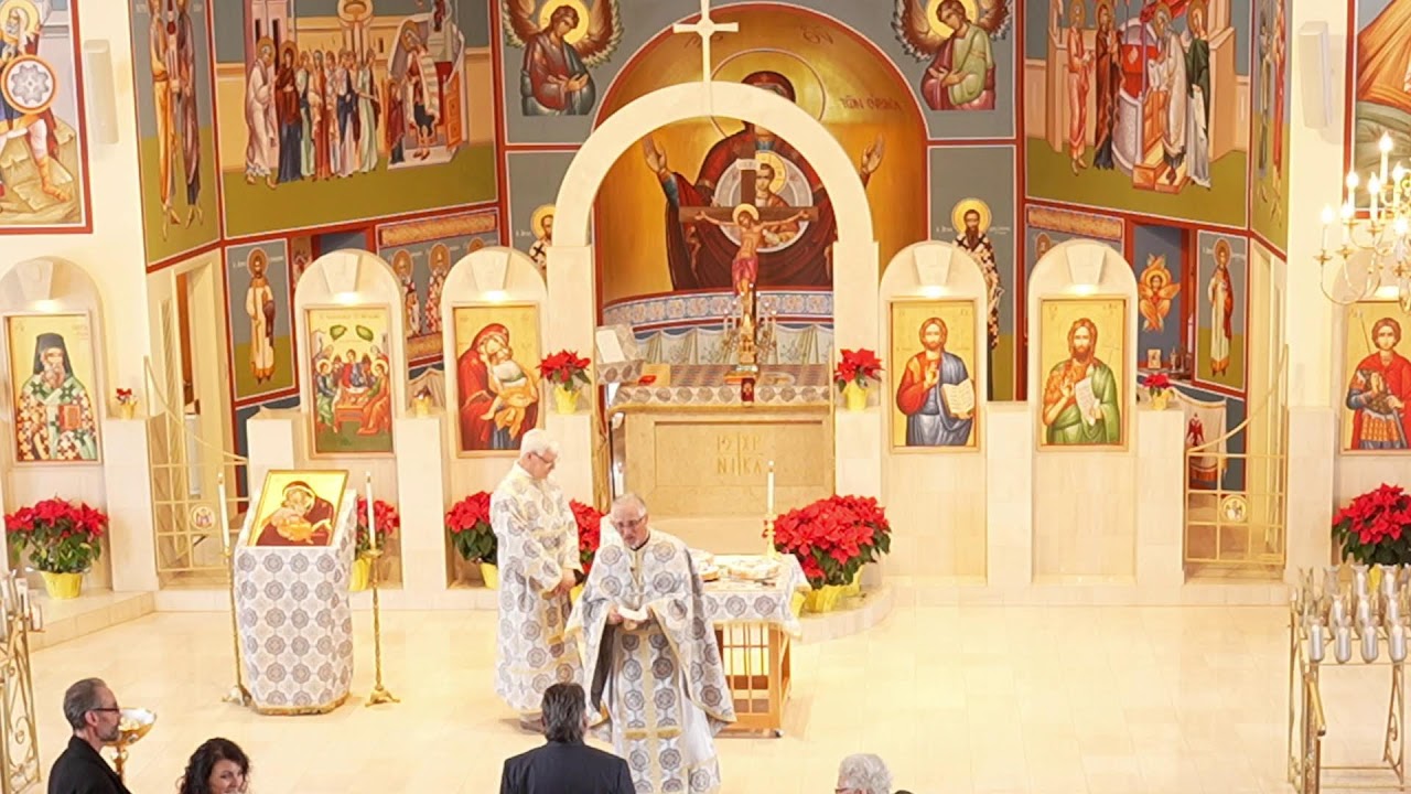 Matins and Holy Liturgy, Sunday January 4, 2026