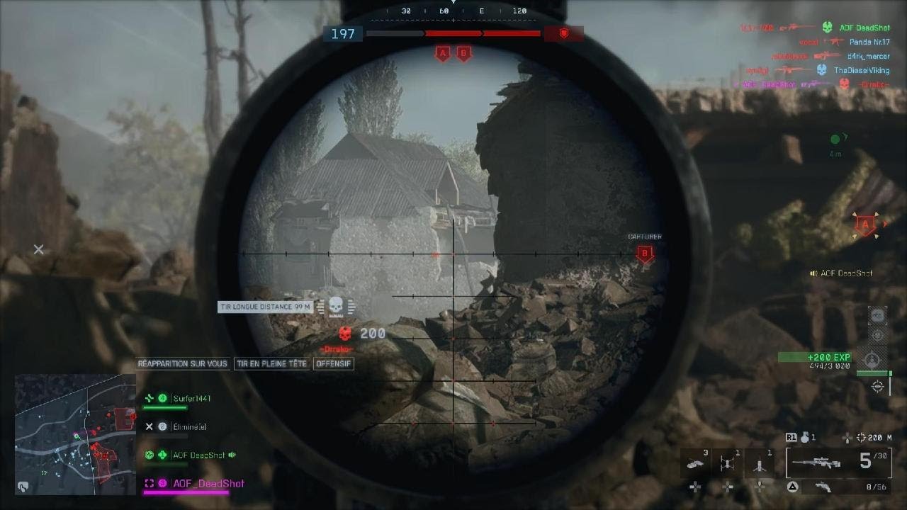 Gameplay sniper Battlefield 6