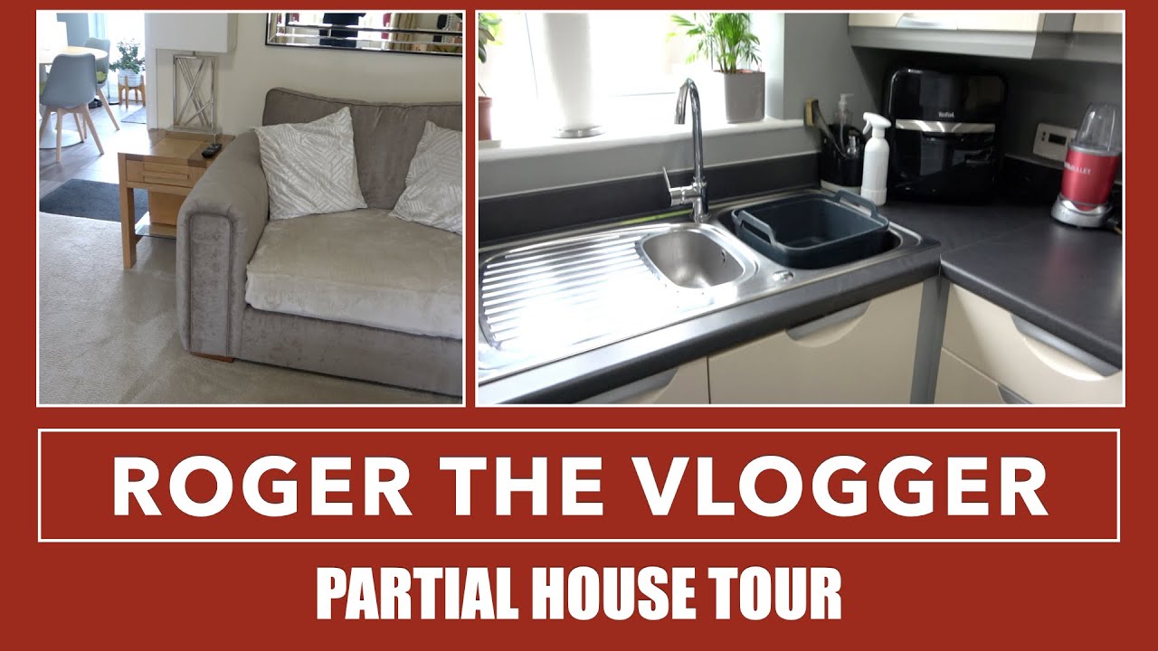 Roger The Vlogger Part 3 - Partial Home Tour & Washing Machine Update