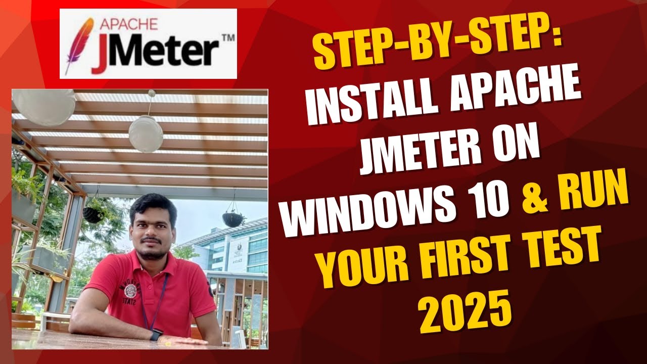 Step-by-Step: Install Apache JMeter on Windows 10 & Run Your First Test | Beginner Tutorial 2025