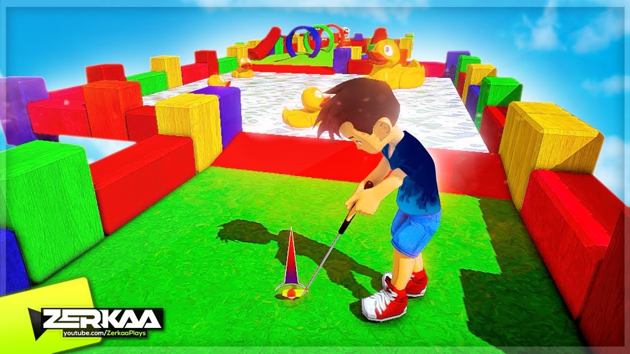Brand New 3D Ultra Minigolf Type Game! (RD's Adventure Mini Golf)