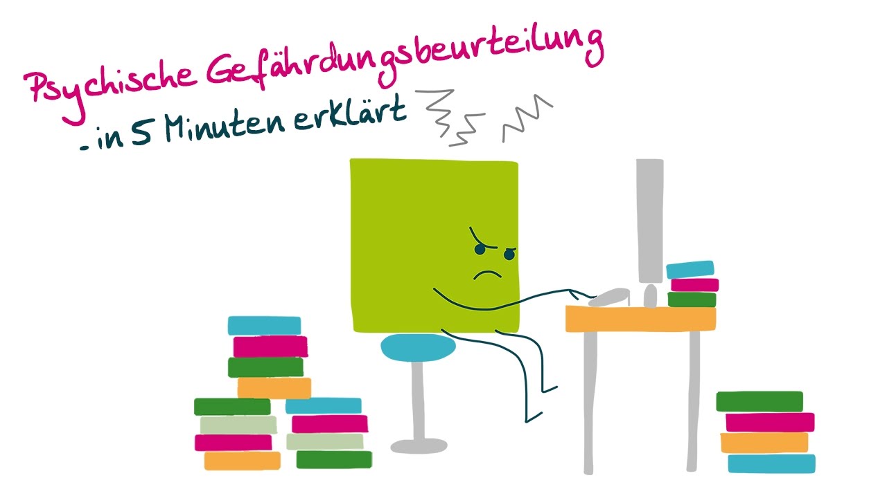 Gefährdungsbeurteilung psychischer Belastungen - in 5 Min. erklärt
