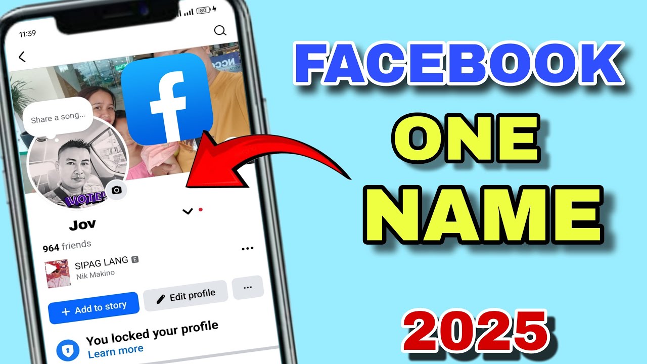 PAANO MAG ONE NAME SA FACEBOOK | LATEST UPDATE 2025