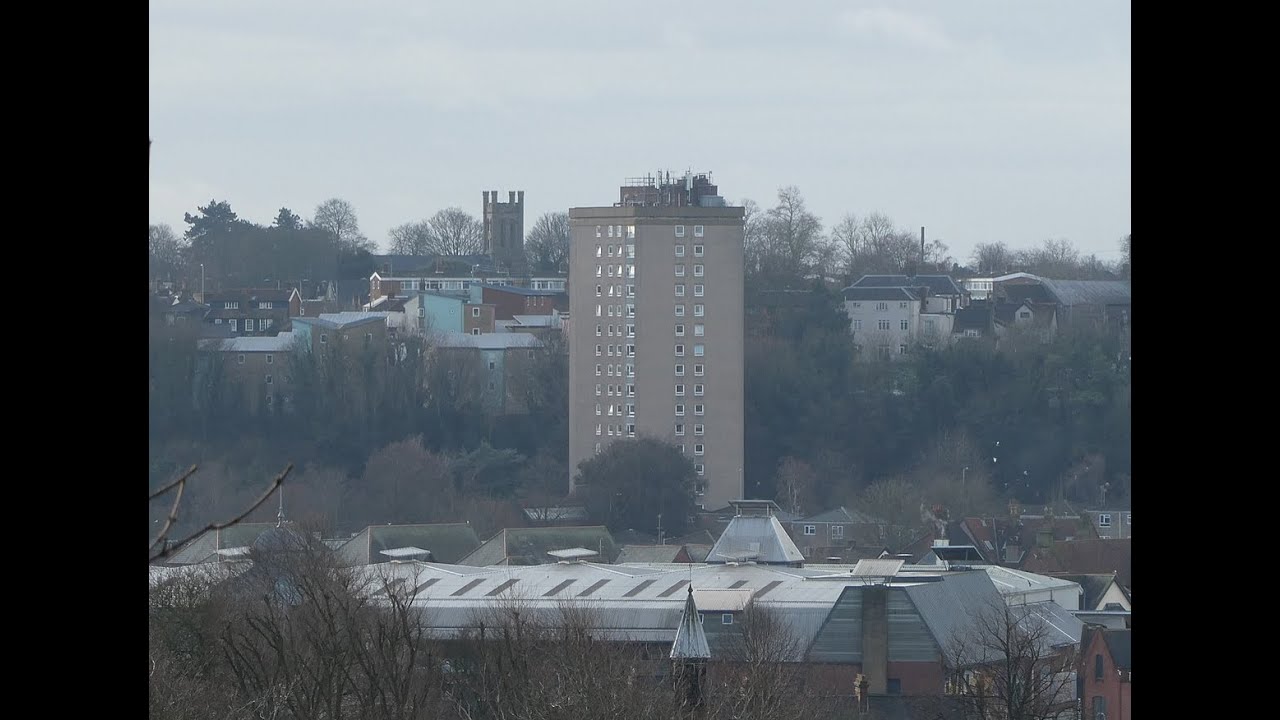 Lost Norwich - Argyle Street and Normandie Tower